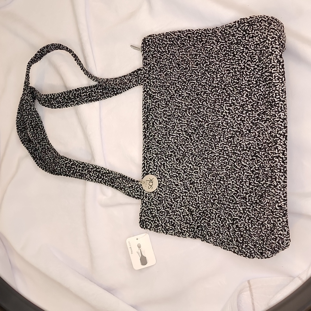 The Sak Woven Purse and Key Chain